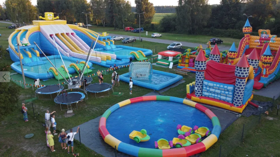 Na sprzedaż – gotowy, działający Park Dmuchańców z 6-letnią historią