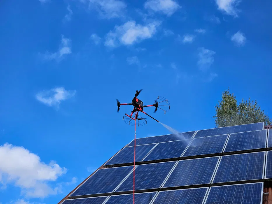 Mycie elewacji dronem - sprzedam firmę